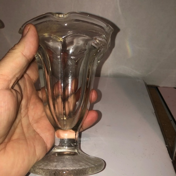 Root beer float anyone- ice cream parlour dessert glasses by dominion possibly - Picture 7 of 8